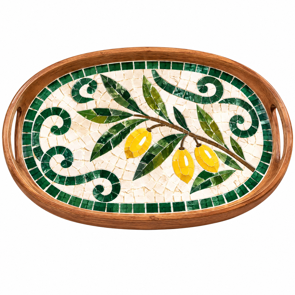 Olive Branch Mosaic Tray Kit